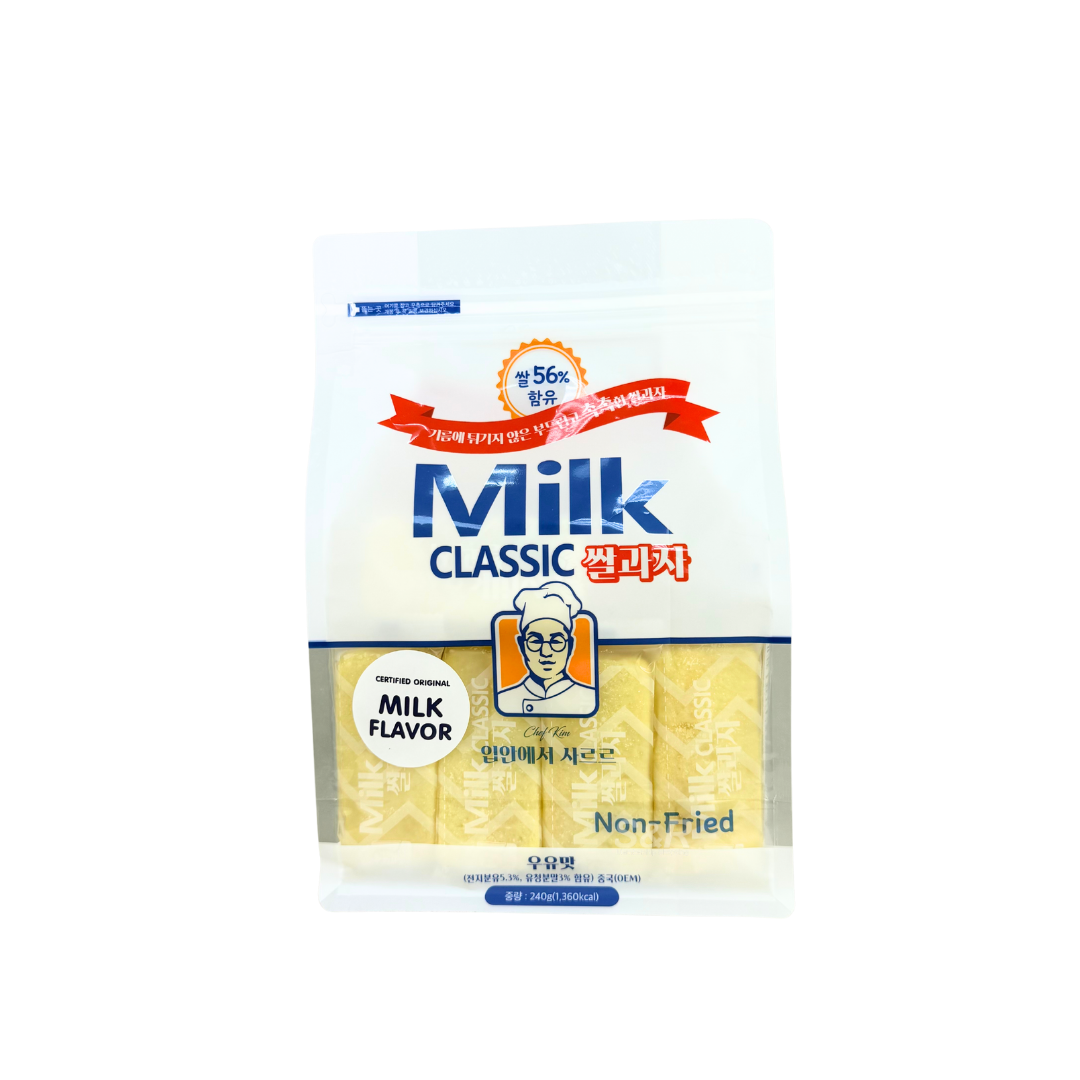 Milk Classic Rice Cracker Milk Flavor 240g